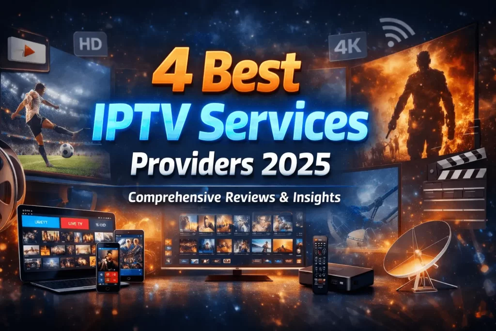 4 Best IPTV Services 2026